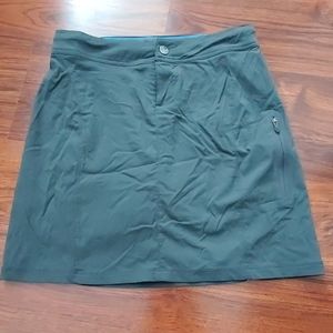 Grey columbia skort